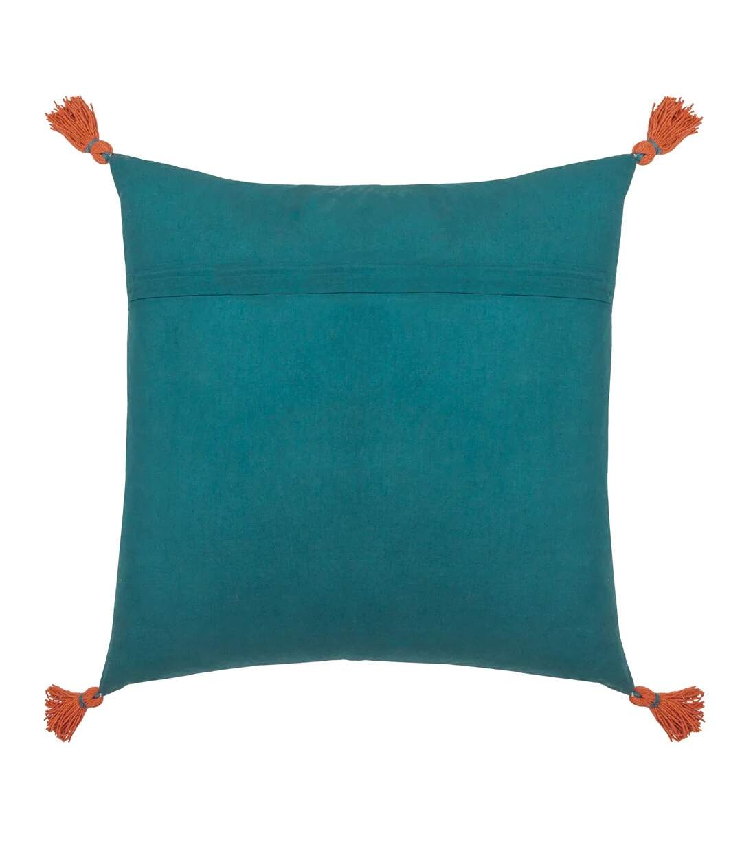 Bolais tassel rectangular cushion cover 50cm x 30cm blue Wylder