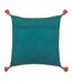 Housse de coussin bolais 50 cm x 30 cm bleu Wylder Wylder