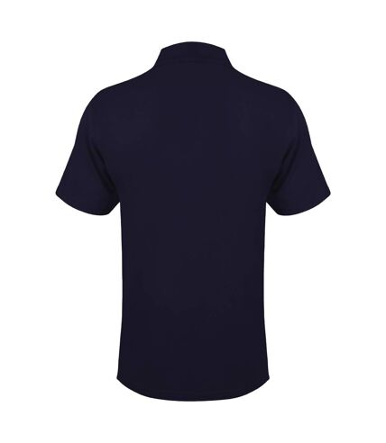 Henbury Mens Coolplus® Pique Polo Shirt (Oxford Navy) - UTRW635