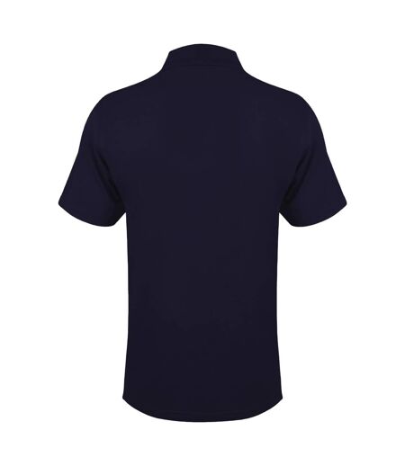 Henbury Mens Coolplus® Pique Polo Shirt (Oxford Navy) - UTRW635