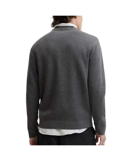 Pull gris foncé homme jack & jones stitch