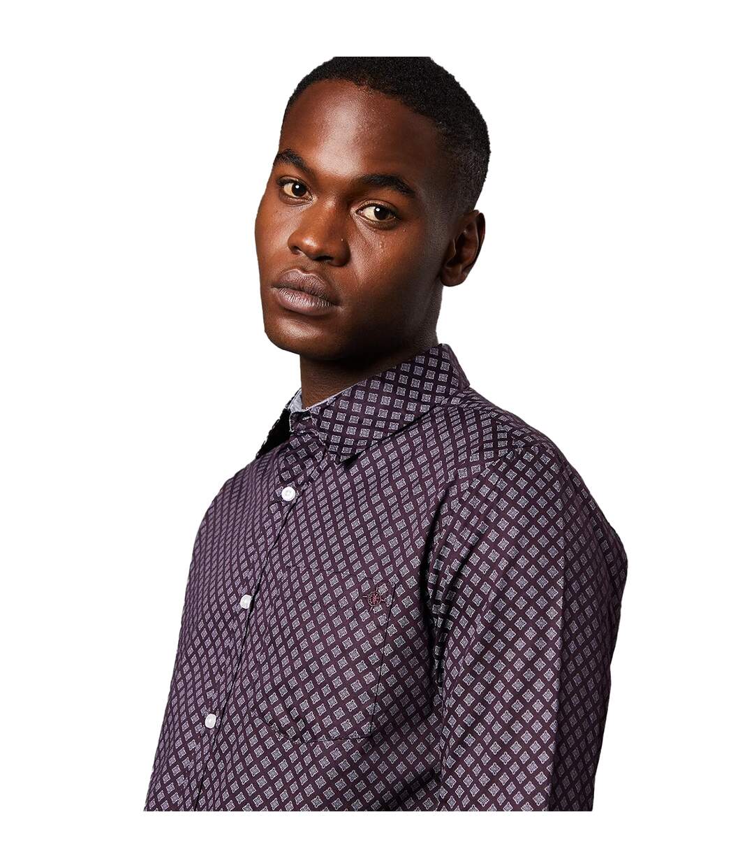 Chemise homme violet Maine