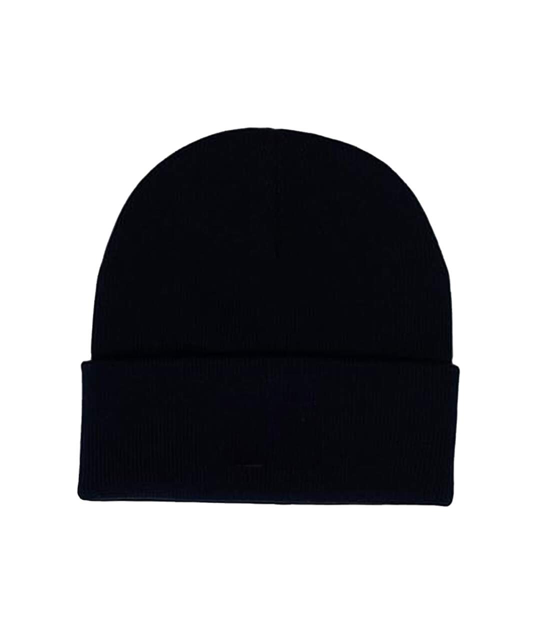 Elmer ribbed beanie solid black Herschel-2