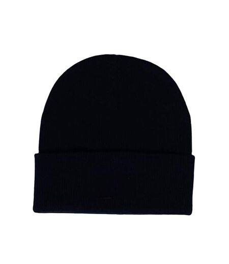 Elmer ribbed beanie solid black Herschel