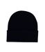 Elmer ribbed beanie solid black Herschel-2