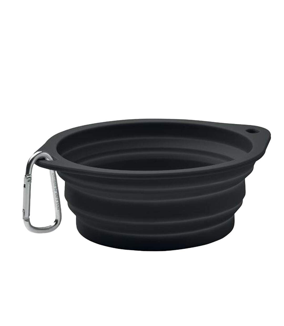 Kolapdier 350ml collapsible dog bowl one size black MidOcean-1