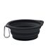 Kolapdier 350ml collapsible dog bowl one size black MidOcean-1