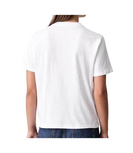 T-Shirt blanc femme calvin klein jeans classic seasonal