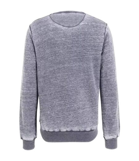 Sweat Peace Love Music Homme Gris Woodstock