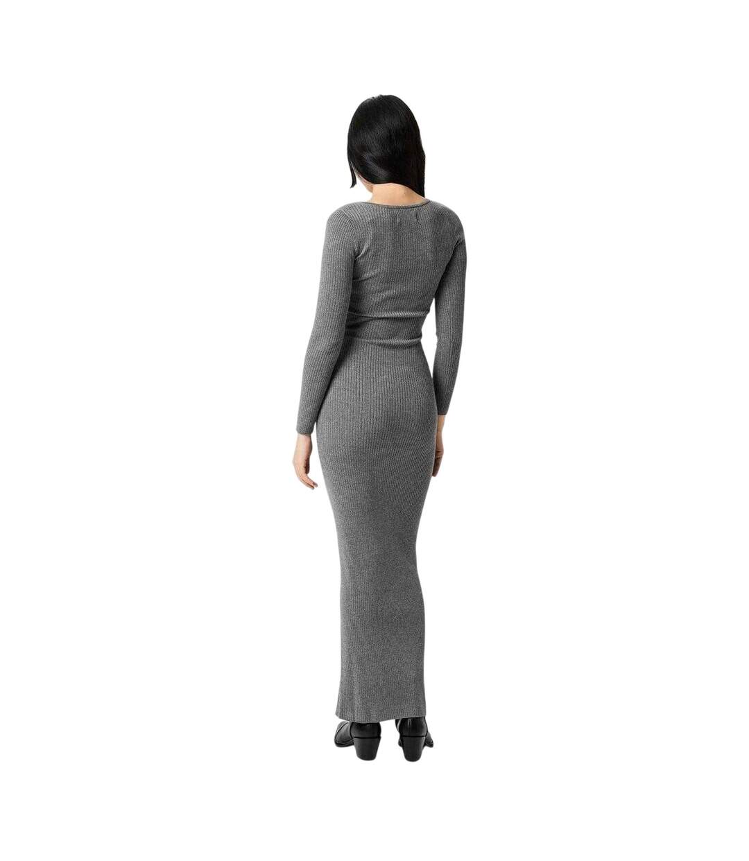 Robe Longue Femme Charbon Chiné Jack Wills-3