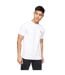 T-shirts Shivron Homme Noir Blanc Gris Chiné Bleu Crosshatch-1