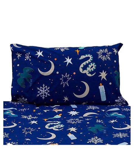 I´d Rather Stay At Hogwarts Reversible Duvet Set Multicoloured Harry Potter