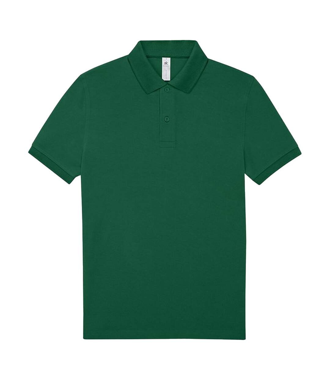 Mens polo shirt ivy green B&C