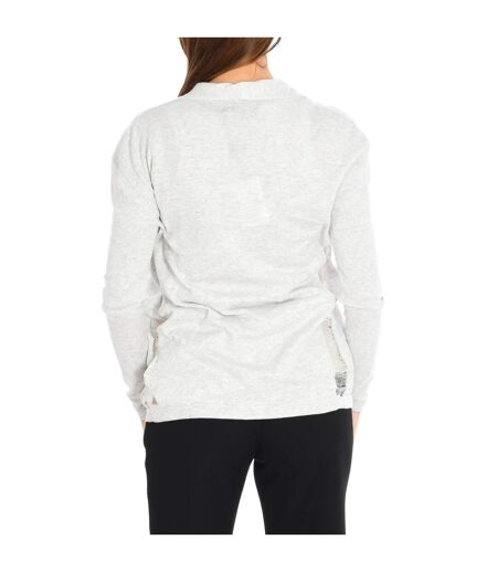 AMELY long sleeve open round neck sweater 17S2SR03 woman
