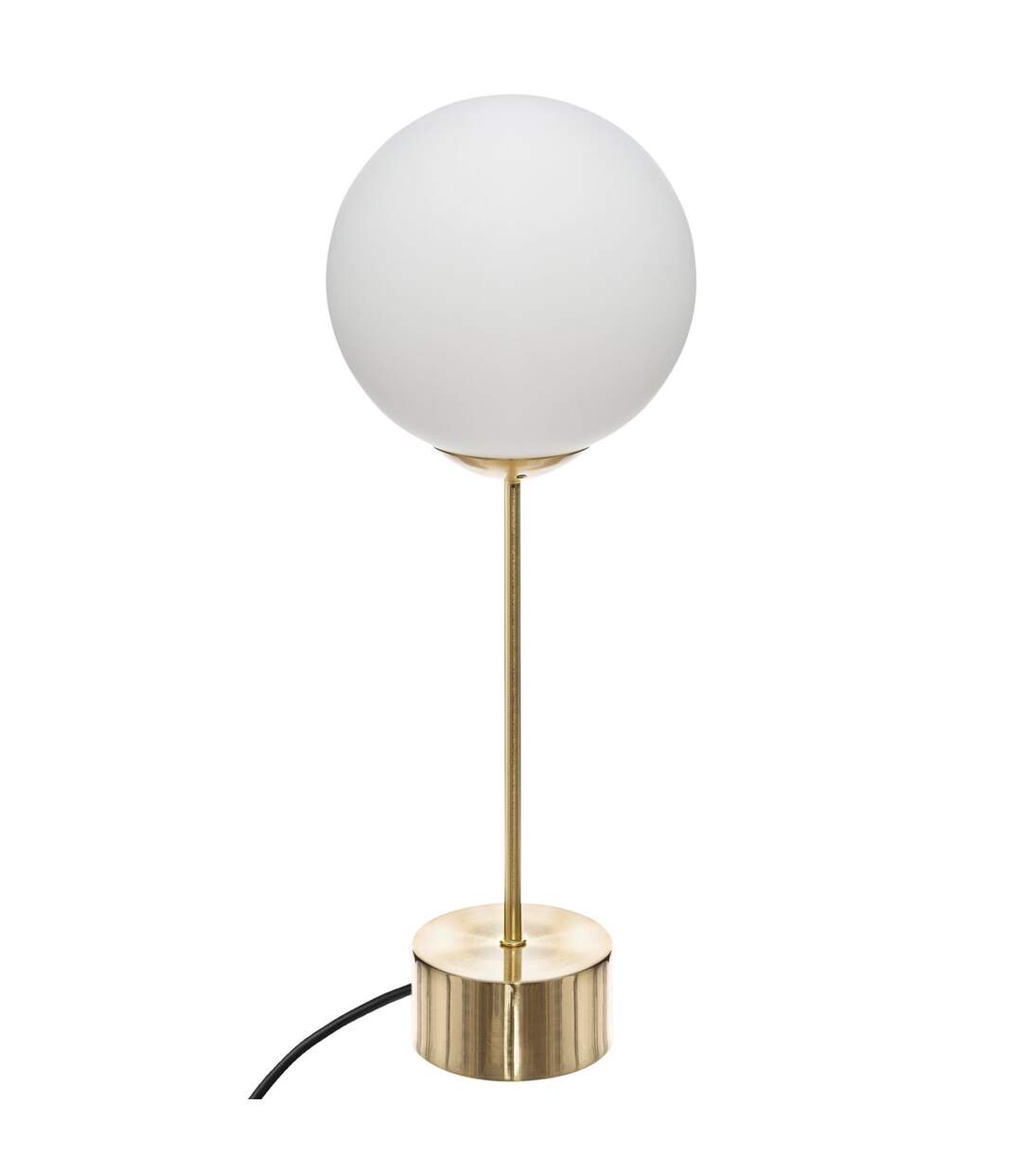 Lampe droite à poser Dris Noire et blanche - H. 43 cm-2