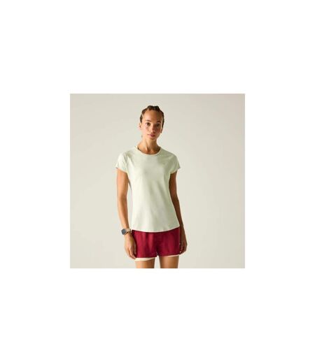 Womens/ladies Corral T-shirt Almond Milk Dare 2B