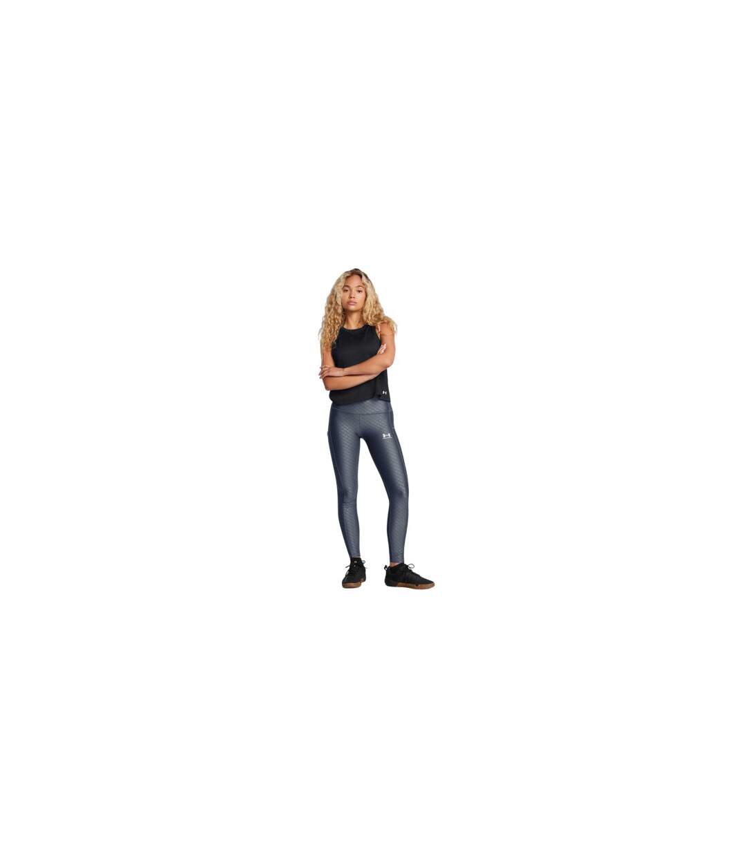 Legging Heatgear Femme Gris Under Armour-1