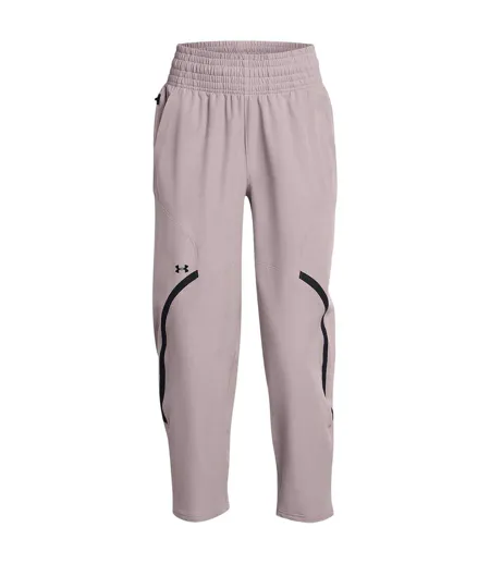 Womens/ladies Unstoppable Relaxed Fit Joggers Grey Under Armour