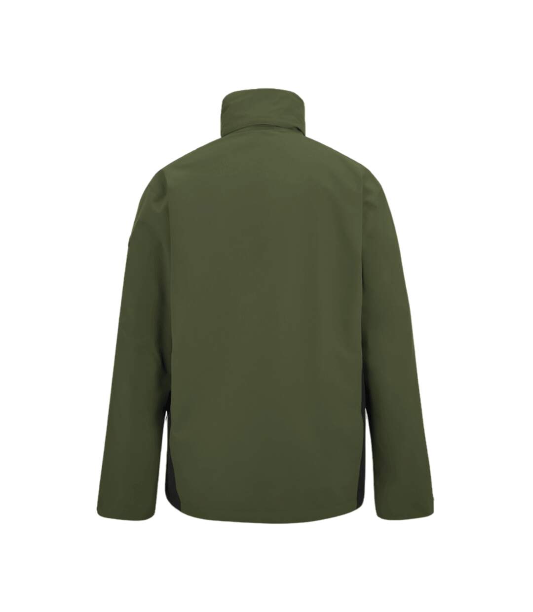 Mens Matt Ii Waterproof Jacket Dark Khaki Black Regatta-2