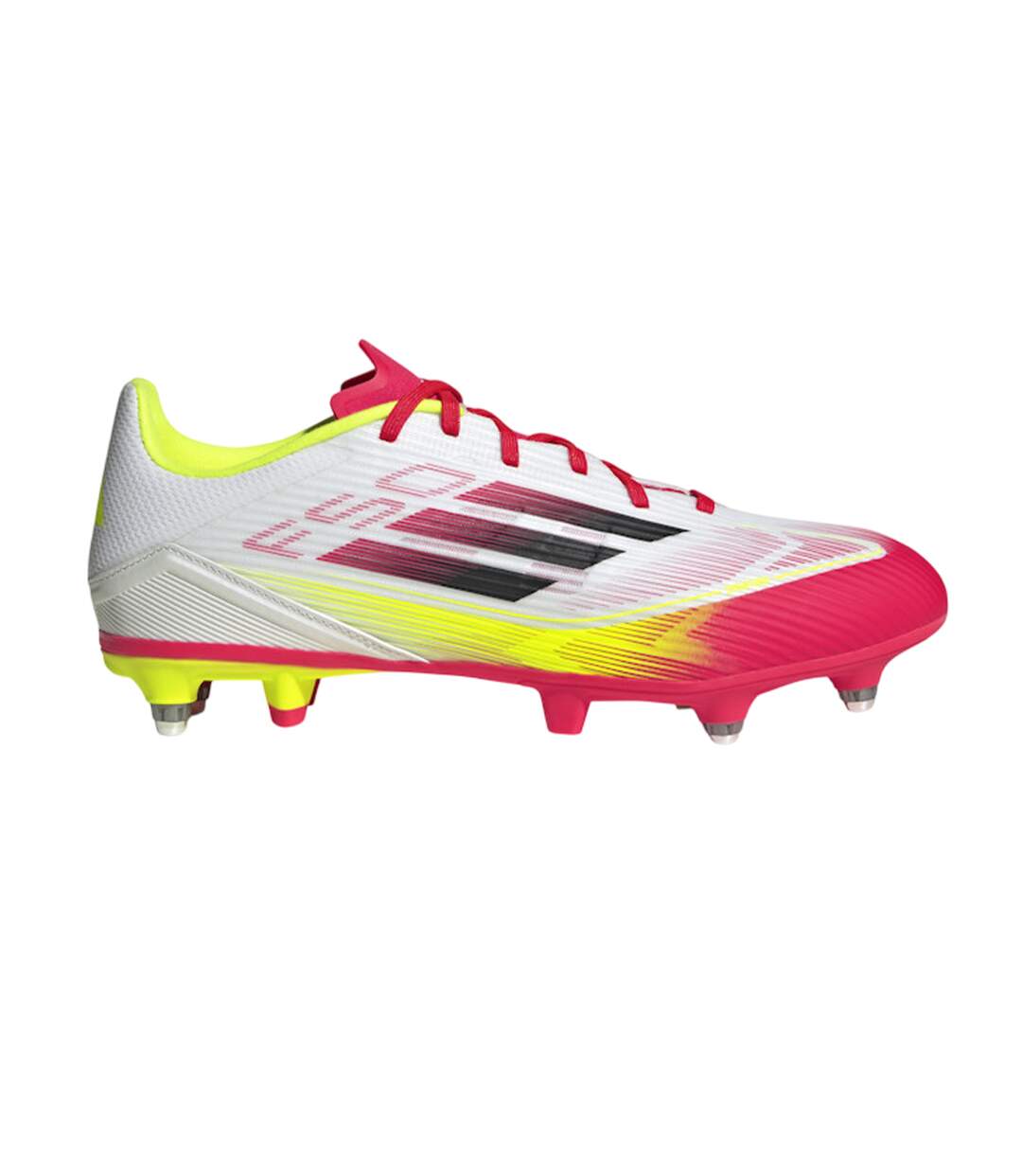 Chaussures De Foot Pour Terrain Souple F50 League Homme Blanc Rouge Adidas-2