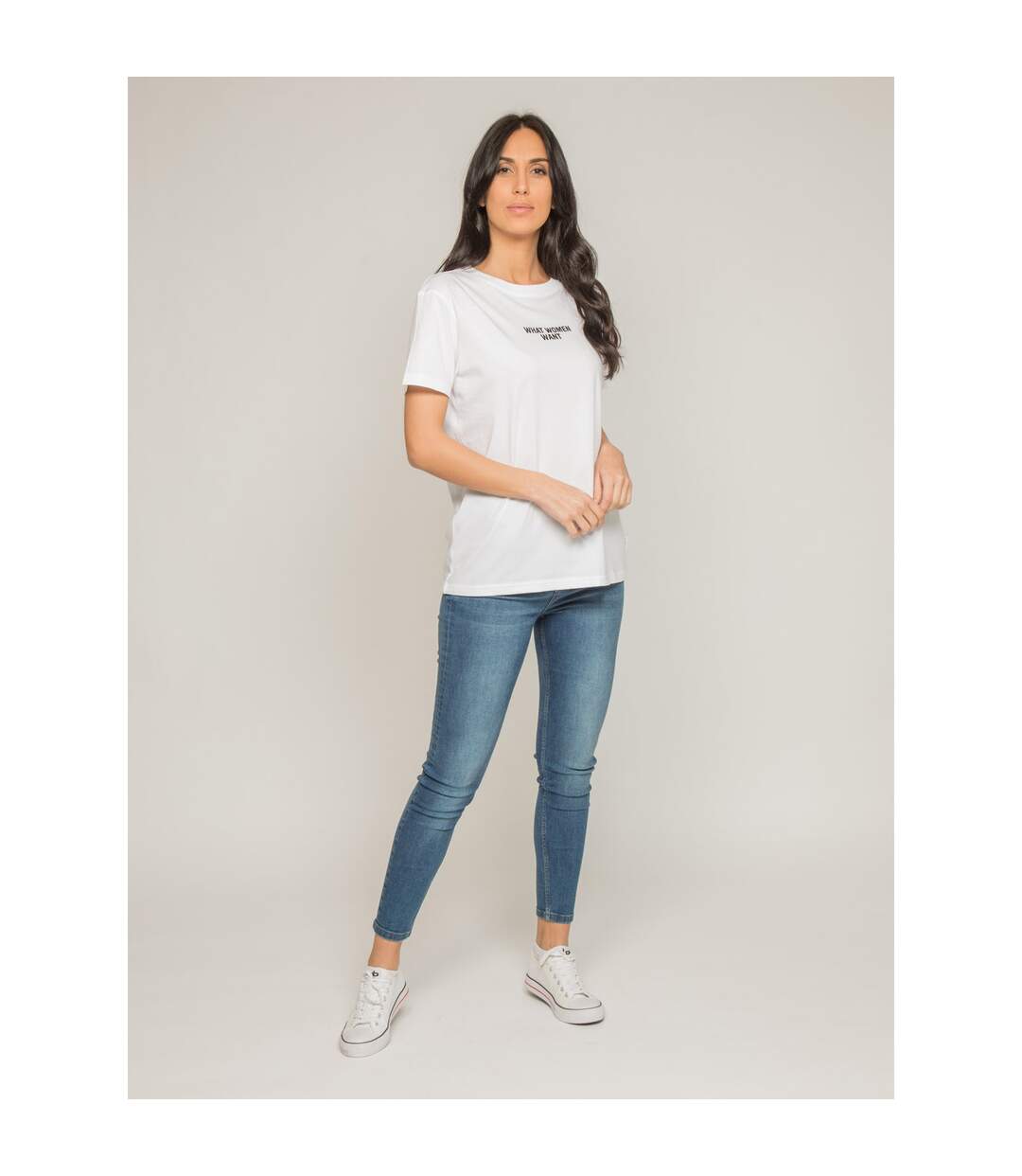 T-shirt col rond message FOMEREY - Dona X Lisa-4