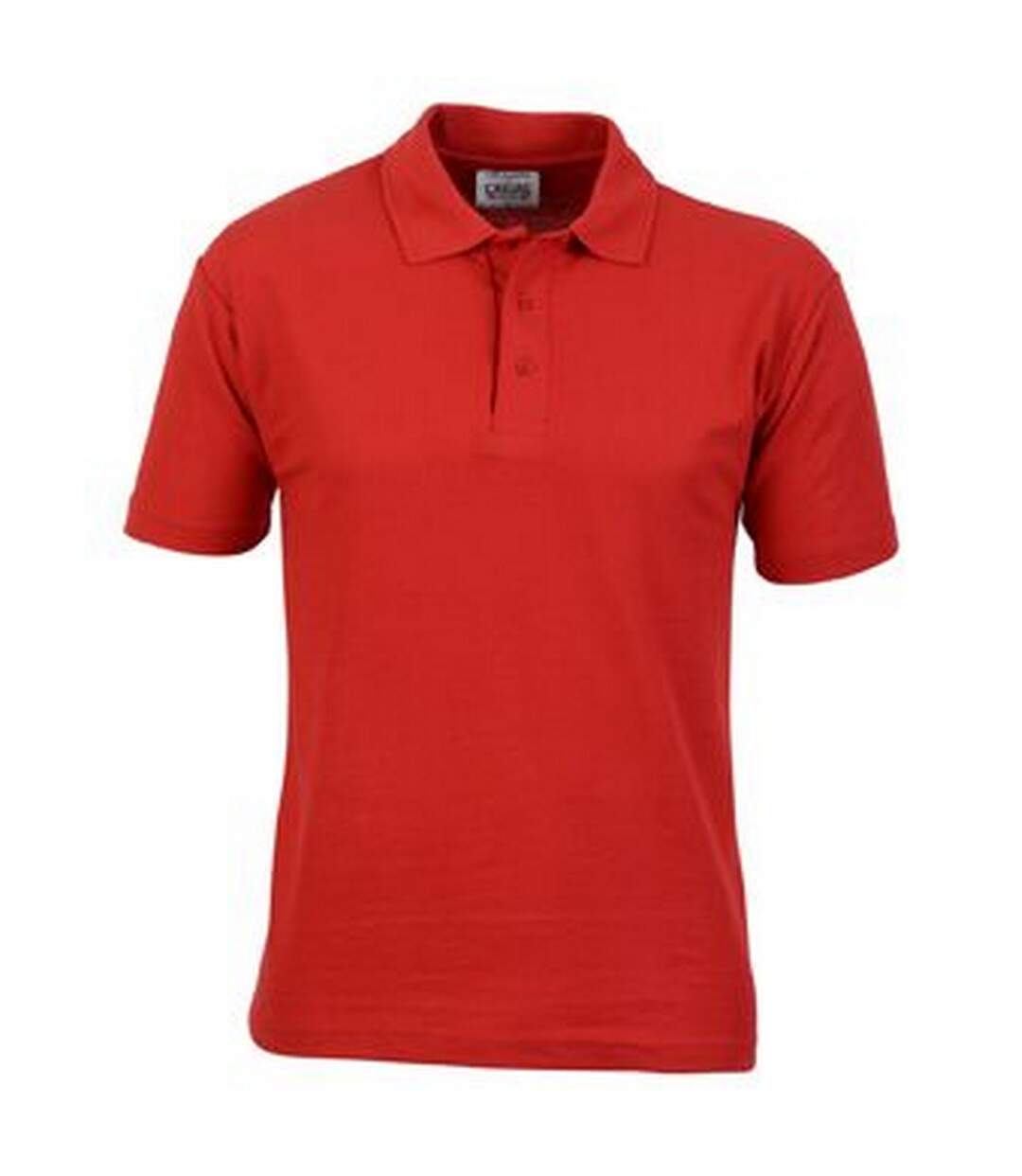 Polo manches courtes homme rouge Casual-1