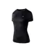 Womens/ladies Bisic T-shirt Black Martes-3