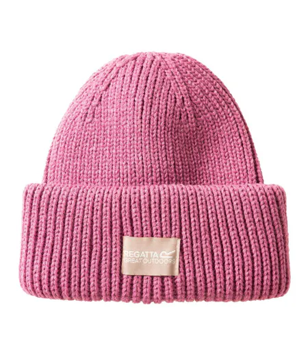 Unisex Adult Connora Fisherman Christian Lacroix Knitted Beanie Violet Regatta