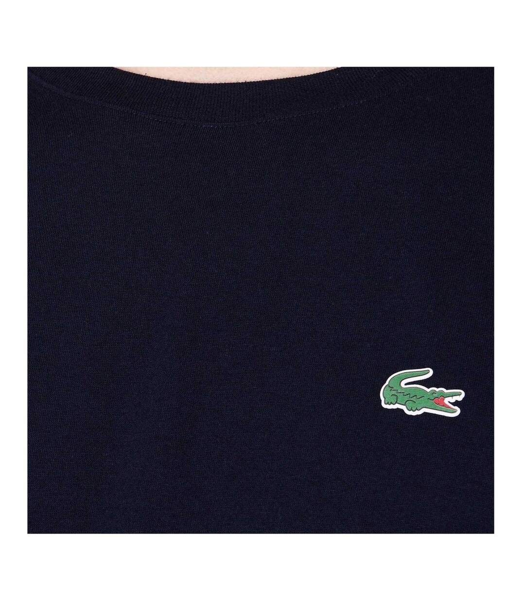 T-shirt Manches Longues Homme Bleu Marine Lacoste-3