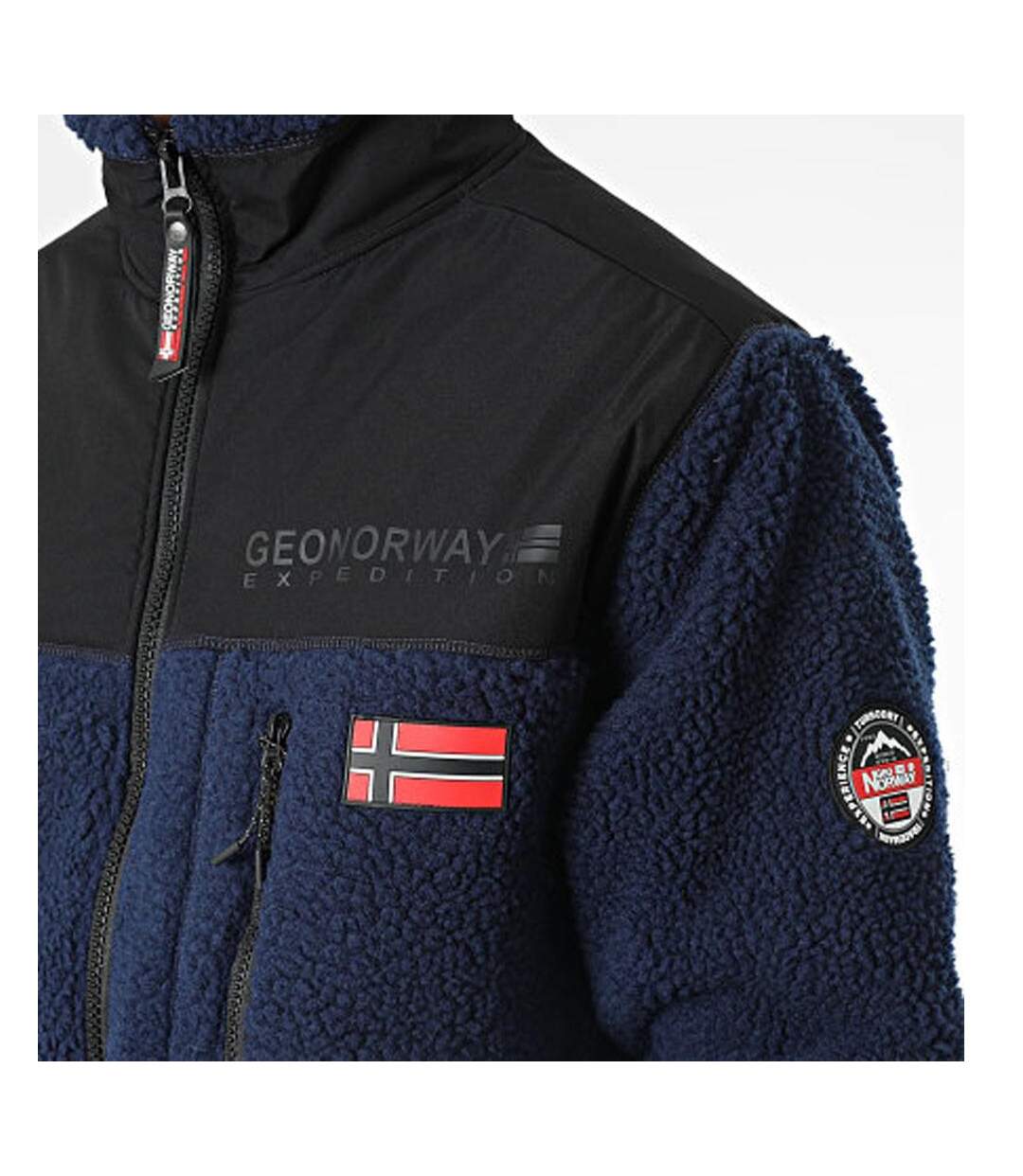 Polaire Marine Homme Geographical Norway Tuvalu - 3XL-2