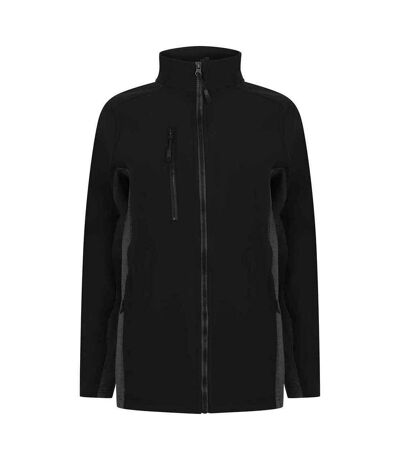 Veste softshell adulte noir / charbon Henbury