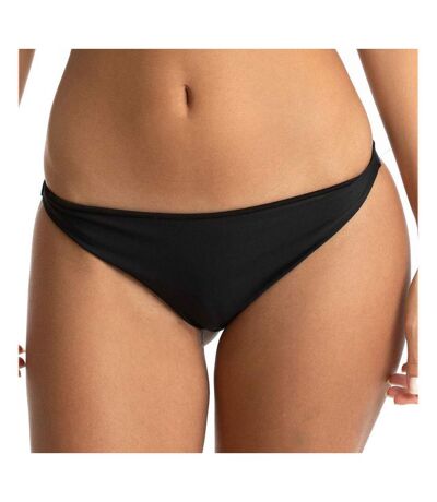 Bas de bikini noir femme sun project tanga - taille 2