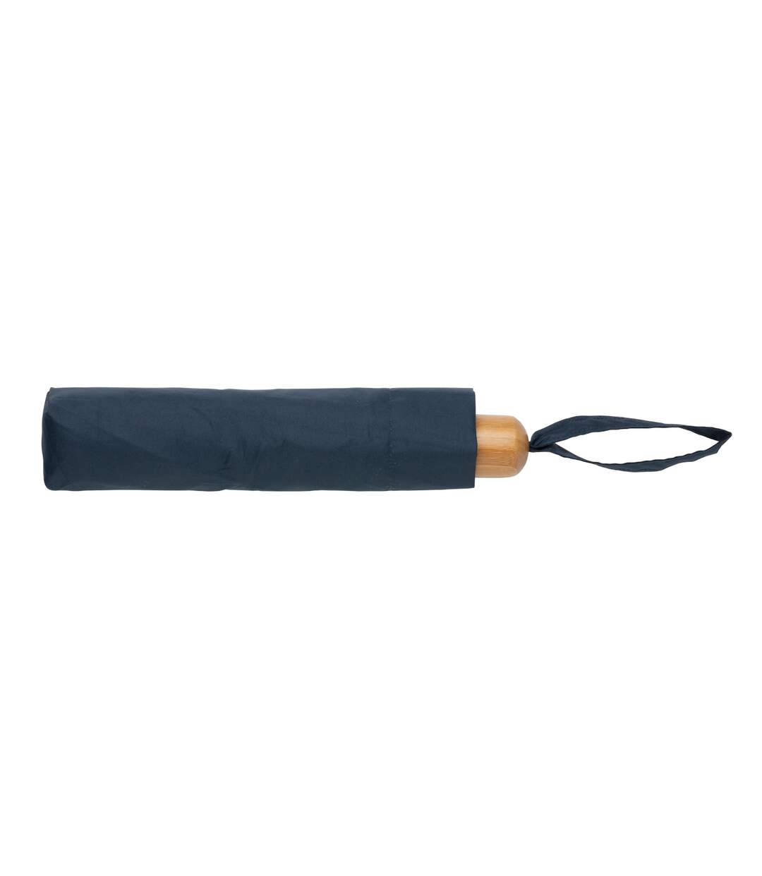 Impact bamboo folding umbrella one size navy XD Collection-3