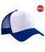 Lot de 2  casquettes de baseball homme bleu roi / blanc Beechfield