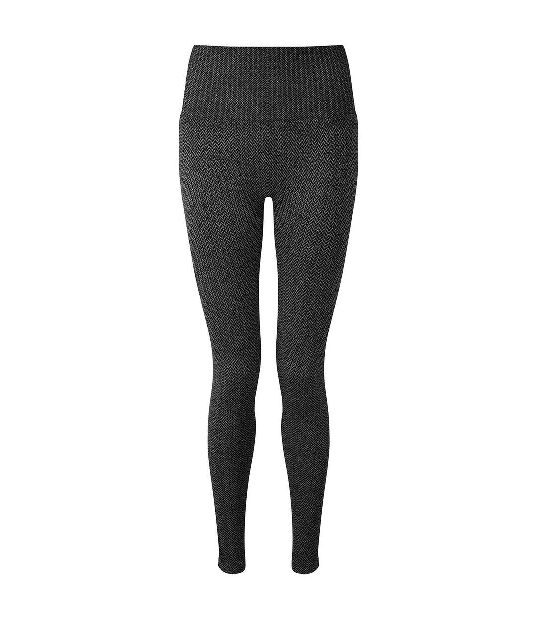 TriDri Leggings de ville en tricot pour dames/femmes (Gris foncé) - UTRW7966