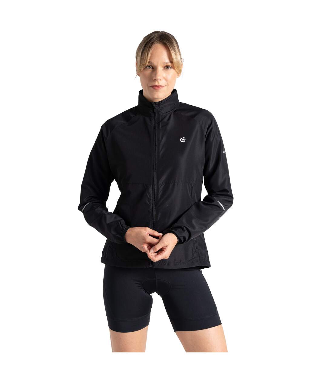 Womens/ladies resilient iii windshell jacket black Dare 2B