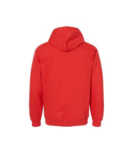 Sweat à capuche softstyle adulte rouge Gildan