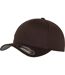 Yupoong Mens Flexfit Fitted Baseball Cap (Pack of 2) (Brown) - UTRW6703