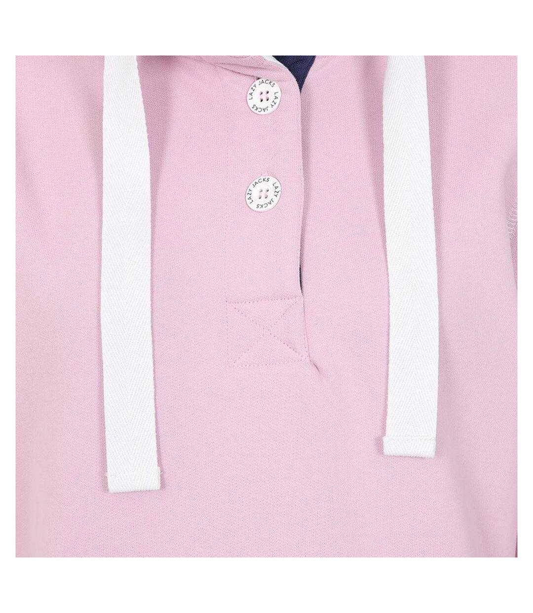 Sweat Femme Rose Lazy Jacks-3