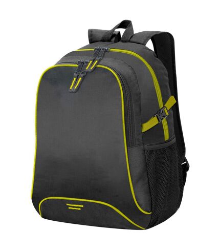 Shugon Osaka Basic Backpack / Rucksack Bag (30 Liter) (Black/Yellow) (One Size) - UTBC2752