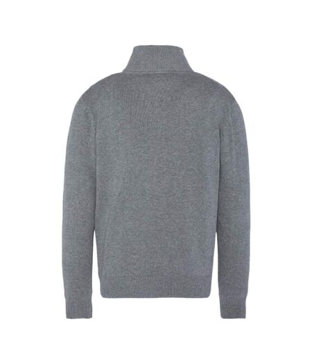 Gilet zippé gris homme schott plb120