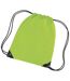Sac De Gym 11 Litres Taille Unique Vert Citron Bagbase-2