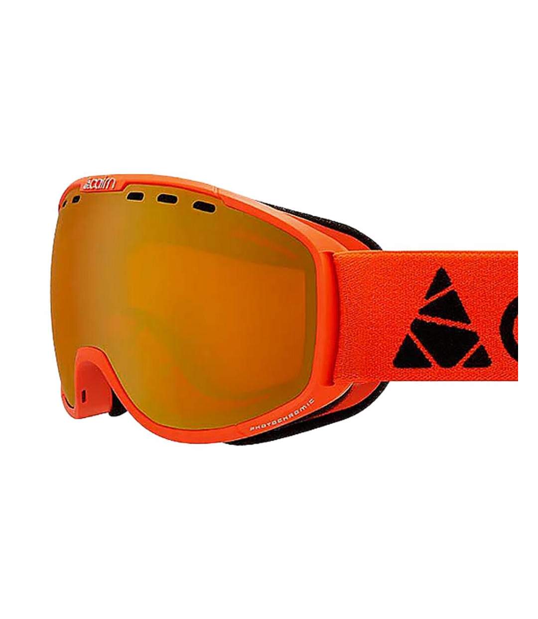 Masque de ski orange fluo mixte cairn rainbow spx-2