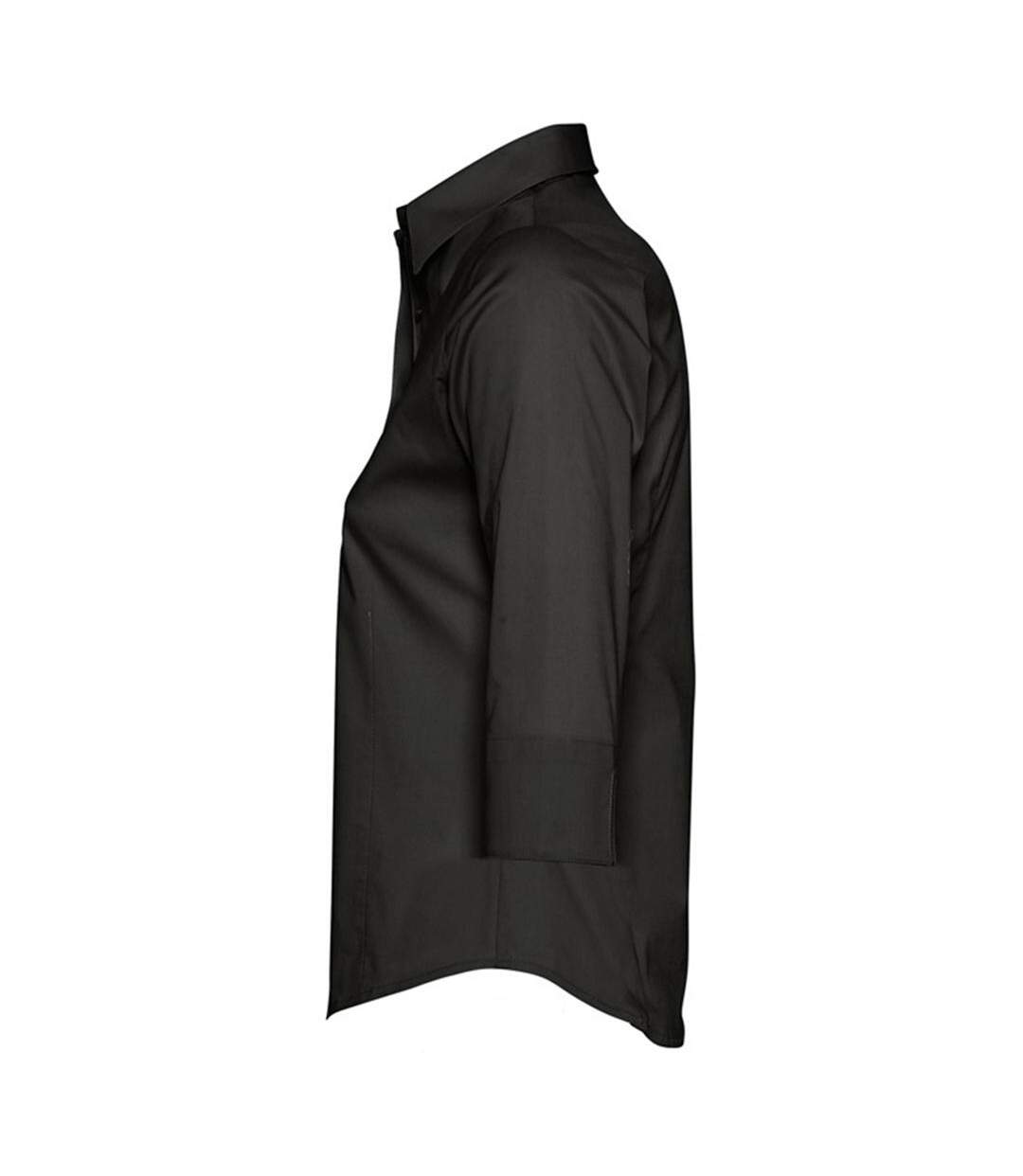 Chemisier Effect Femme Noir SOLS-3