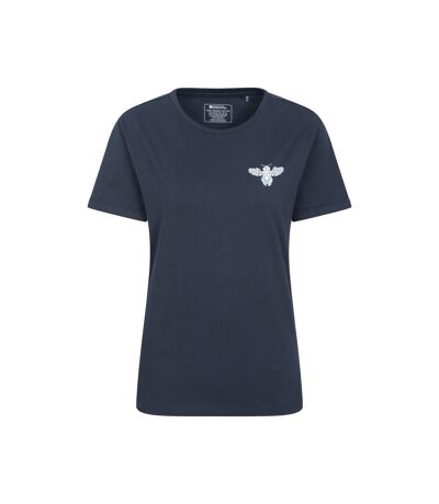 T-shirt femme bleu marine Mountain Warehouse