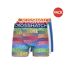 Boxers rainbow mix homme bleu Crosshatch Crosshatch