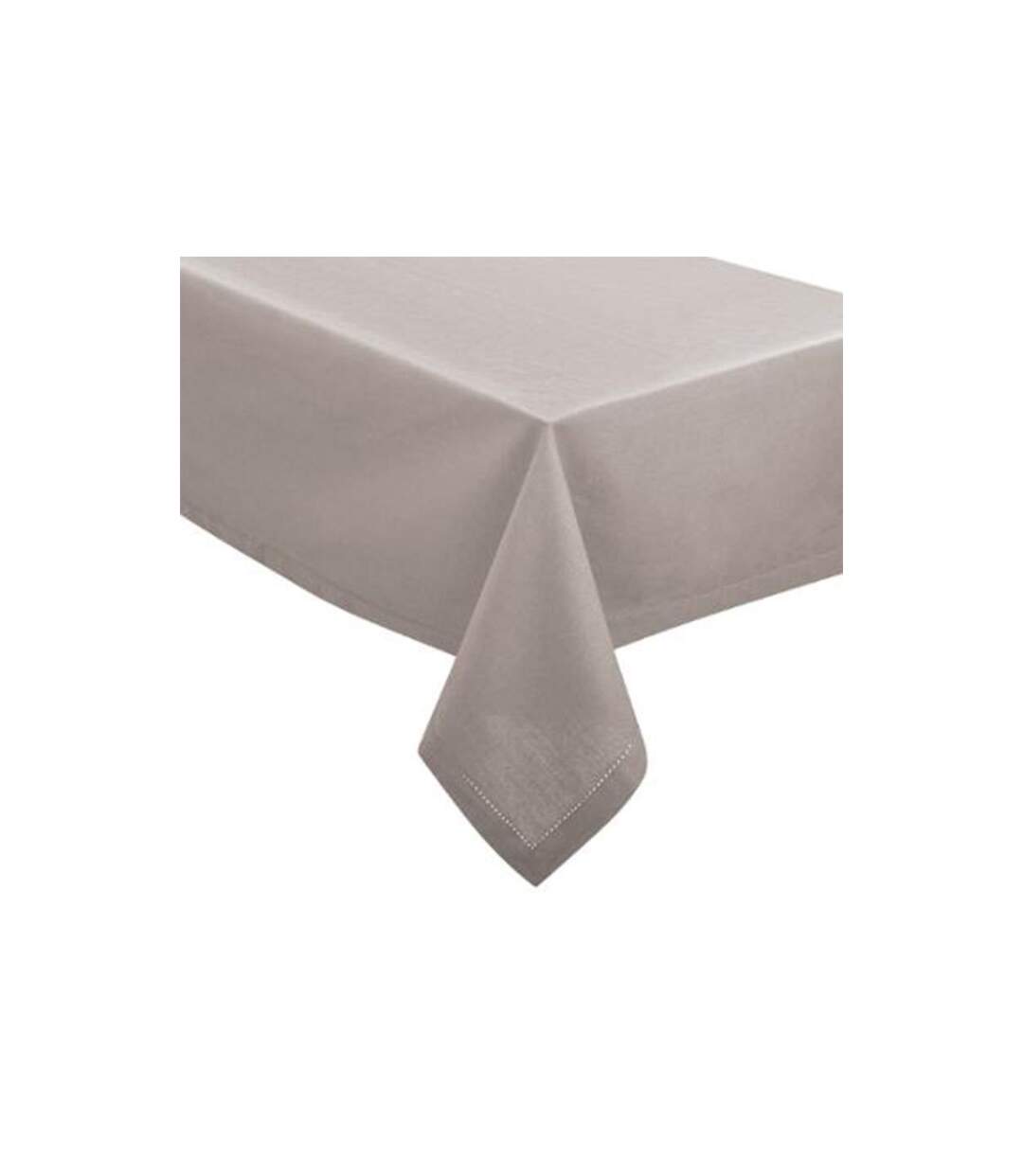 Nappe Rectangulaire Chambray 140x240cm Gris-1