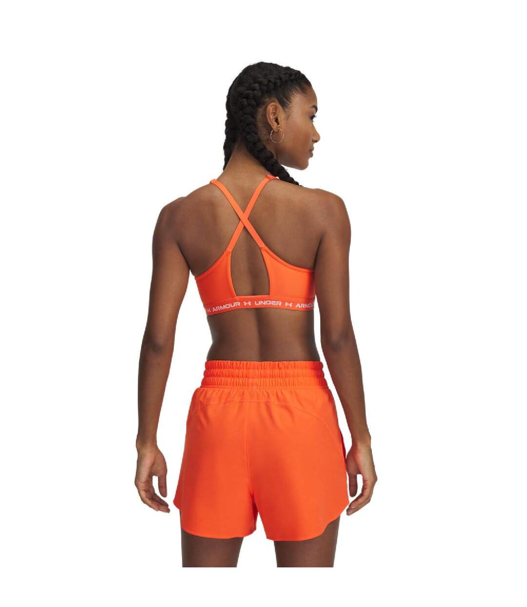 Brassière De Sport Femme Orange Under Armour-2