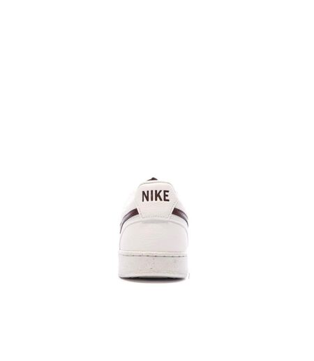 Baskets blanc/bordeaux homme nike court vision low