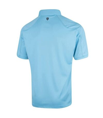 Polo homme turquoise vif Island Green